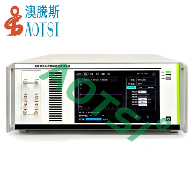 电缆束注入传导敏感度测试系统